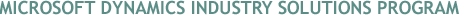 Microsoft Dynamics Industry Solutions Program